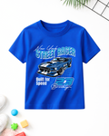 Street Racer | Royal Blue Printed T-Shirt (Code 5101)