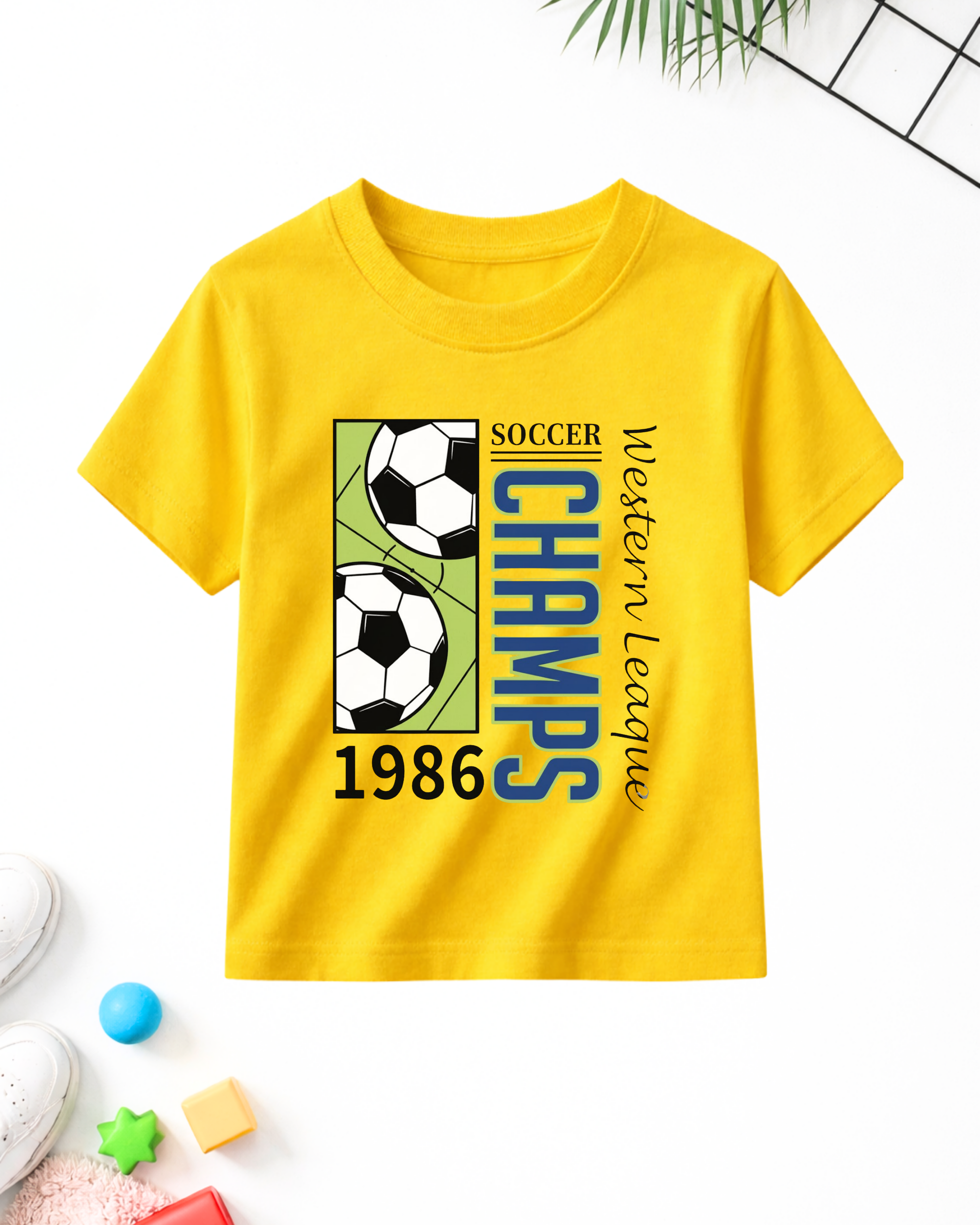 Yellow Kids Printed T-Shirts – Fun Prints (Code 5092)
