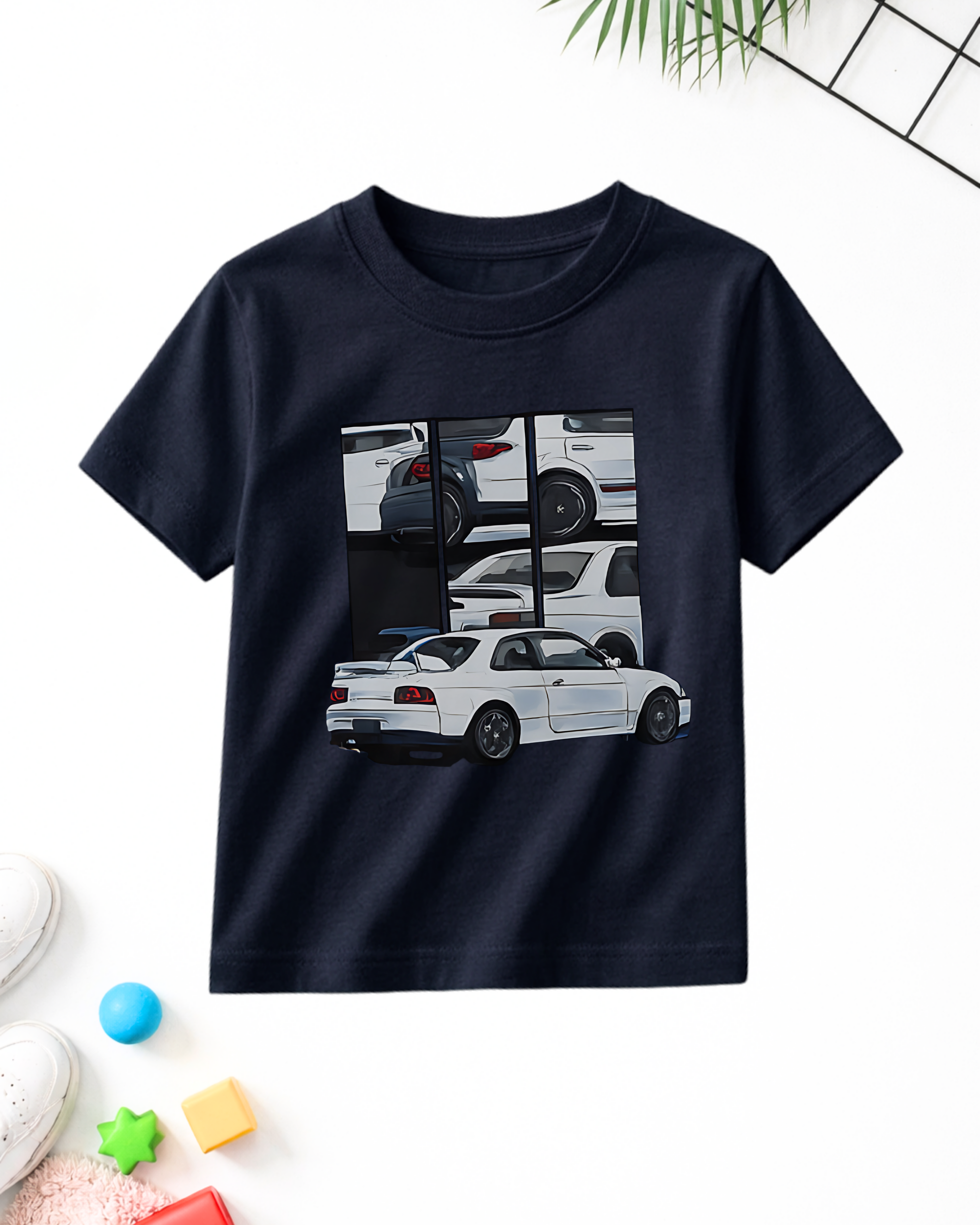 Navy Blue Kids Printed T-Shirts – Fun Prints (Code 5093)