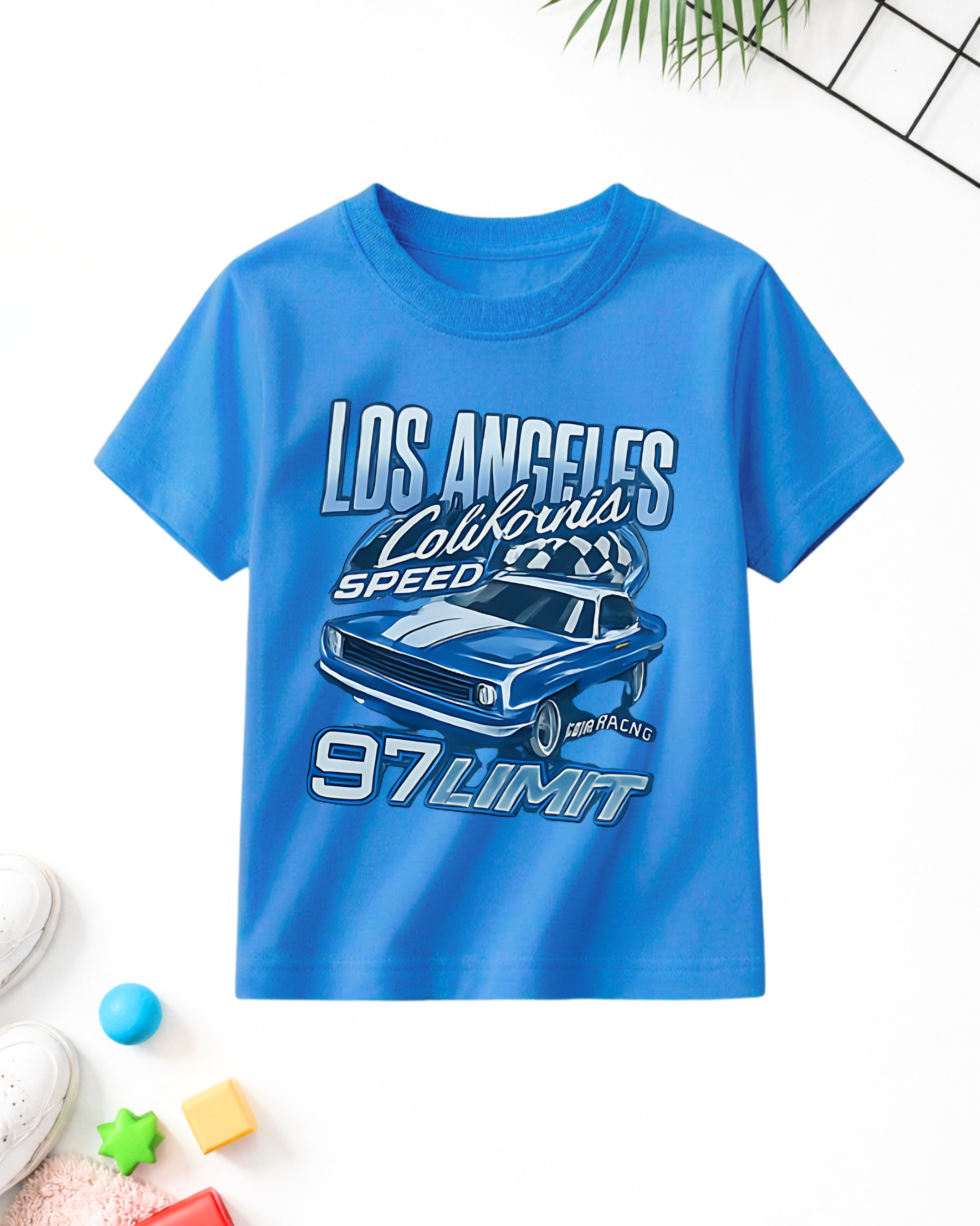 Sky Blue Kids Printed T-Shirts – Fun Prints (Code 5095)