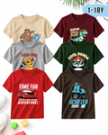 Pack of 6 Little King | Printed T-Shirts (Code 5319)