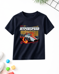 HyperSpeed | Navy Blue Printed T-Shirt (Code 5097)