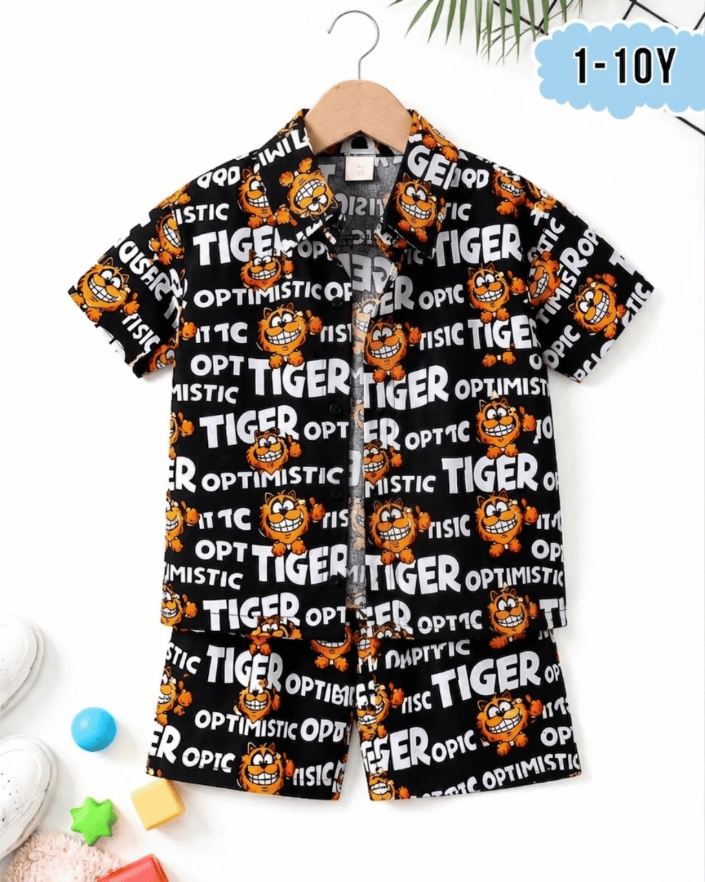 Kids Premium 2-Piece Jersey Shirt & Shorts Set (Code 5259)