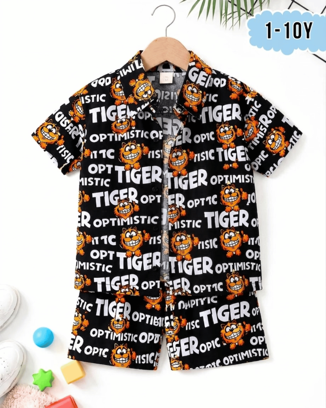 Kids Premium 2-Piece Jersey Shirt & Shorts Set (Code 5259)