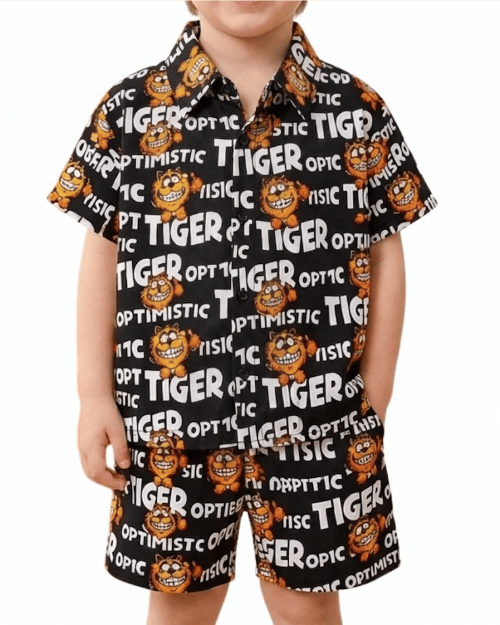 Kids Premium 2-Piece Jersey Shirt & Shorts Set (Code 5259)