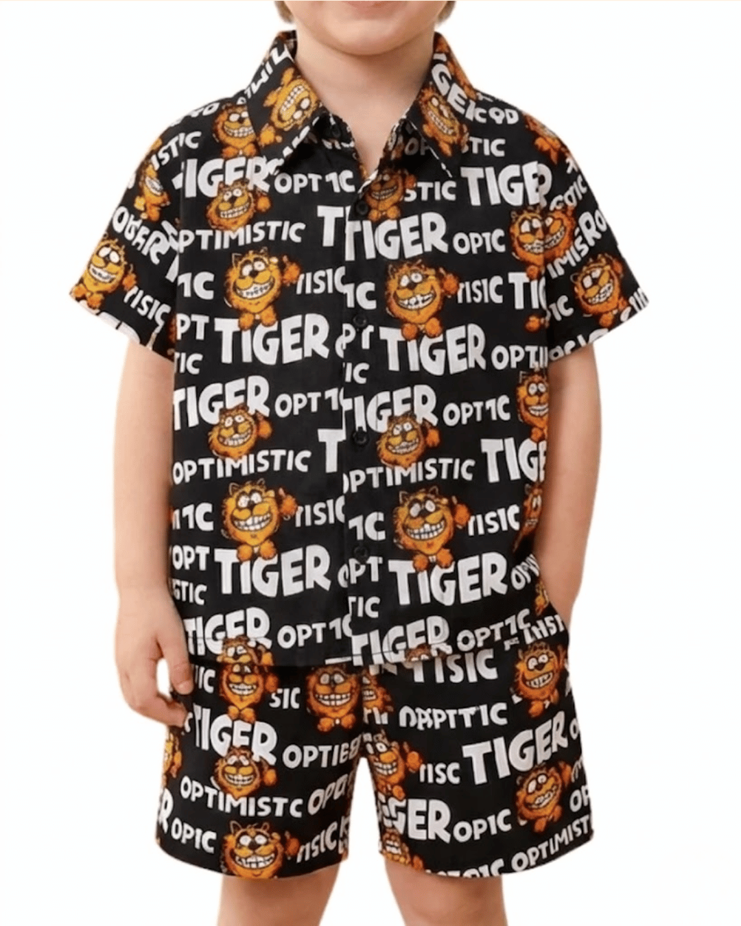 Kids Premium 2-Piece Jersey Shirt & Shorts Set (Code 5259)