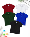 Premium Kids Polo Set – Pack of 5  (Code 4835)
