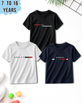 Pack of 3 Paris | Printed T-Shirt (Code 4985)
