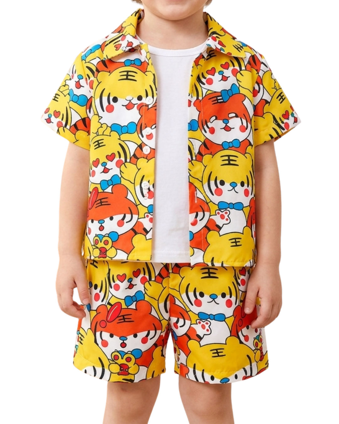 Kids Premium 2-Piece Jersey Shirt & Shorts Set (Code 5258)